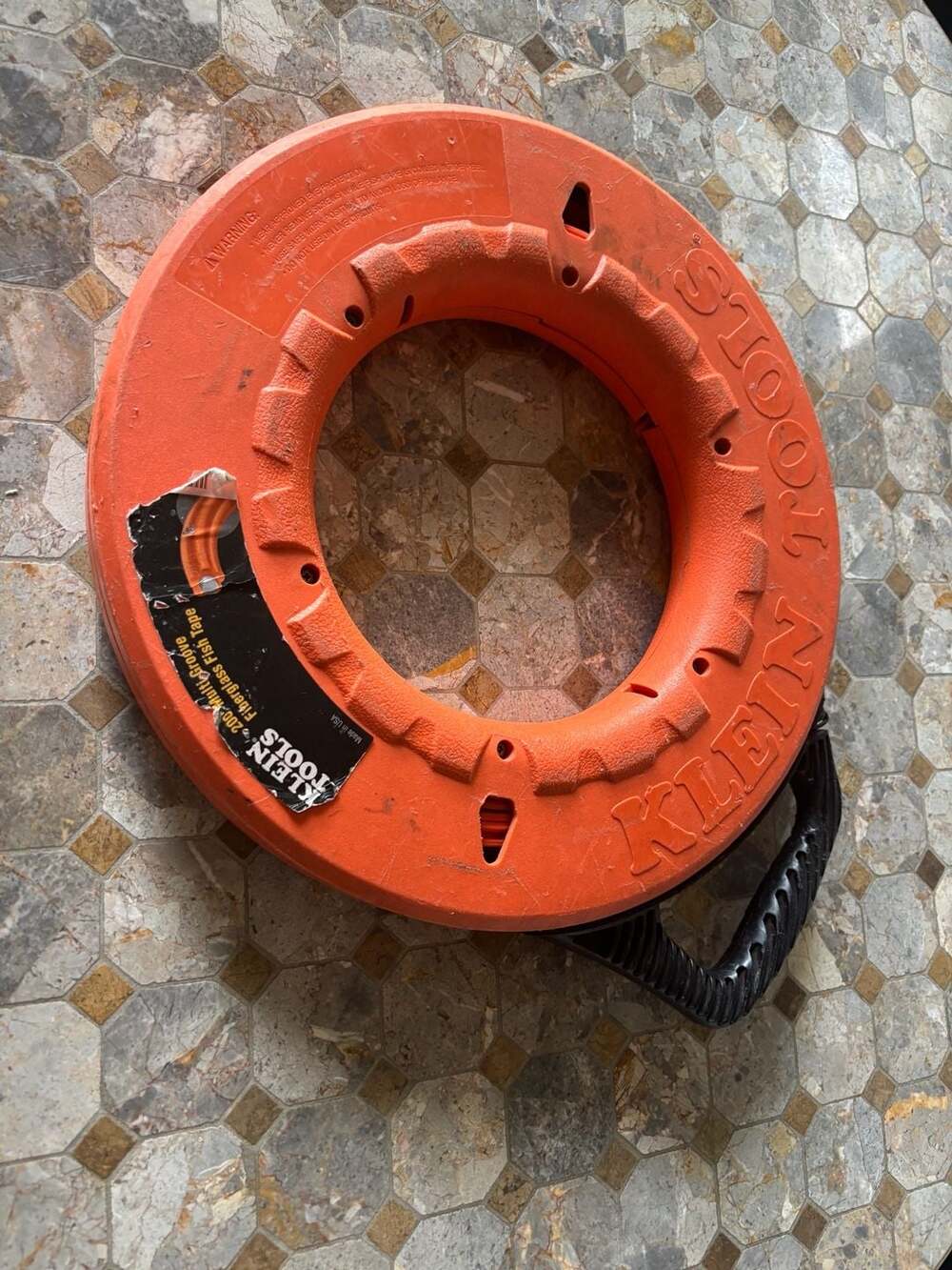 Klein Tools 200' Multi-Groove Fiberglass Fish Tape